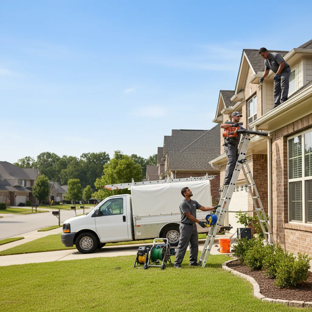 Home Gutter Service in Ludell, KS near me